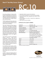 Klipsch RC-10 - Brochure 